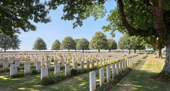 Zoom sur les 3 cimetières militaires britanniques