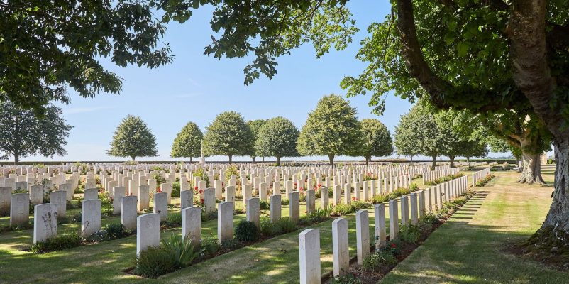 Zoom sur les 3 cimetières militaires britanniques