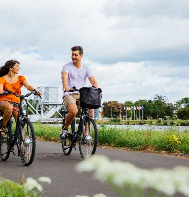 Caen la mer à vélo