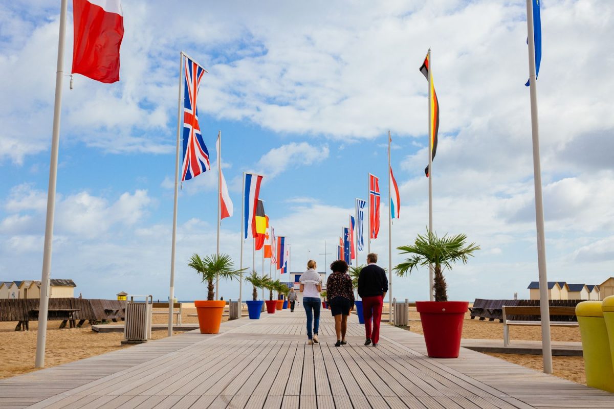 Esplanade Lofi à Ouistreham