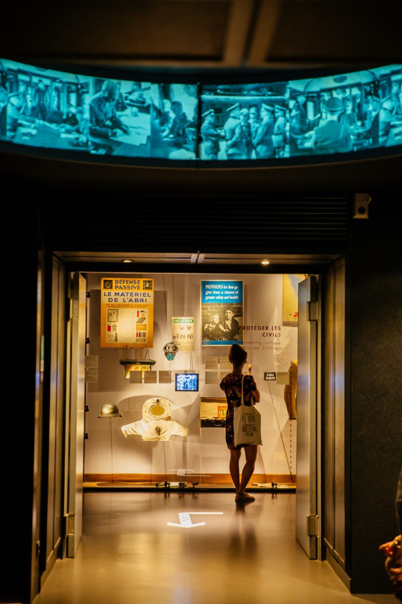 Visite du Mémorial de Caen en Normandie