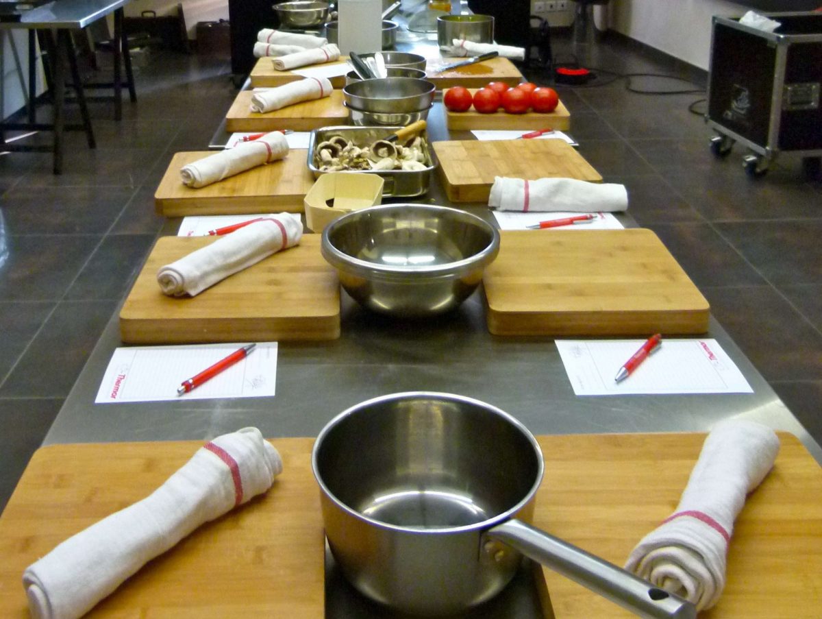 Atelier culinaire avec c2 la cuisine