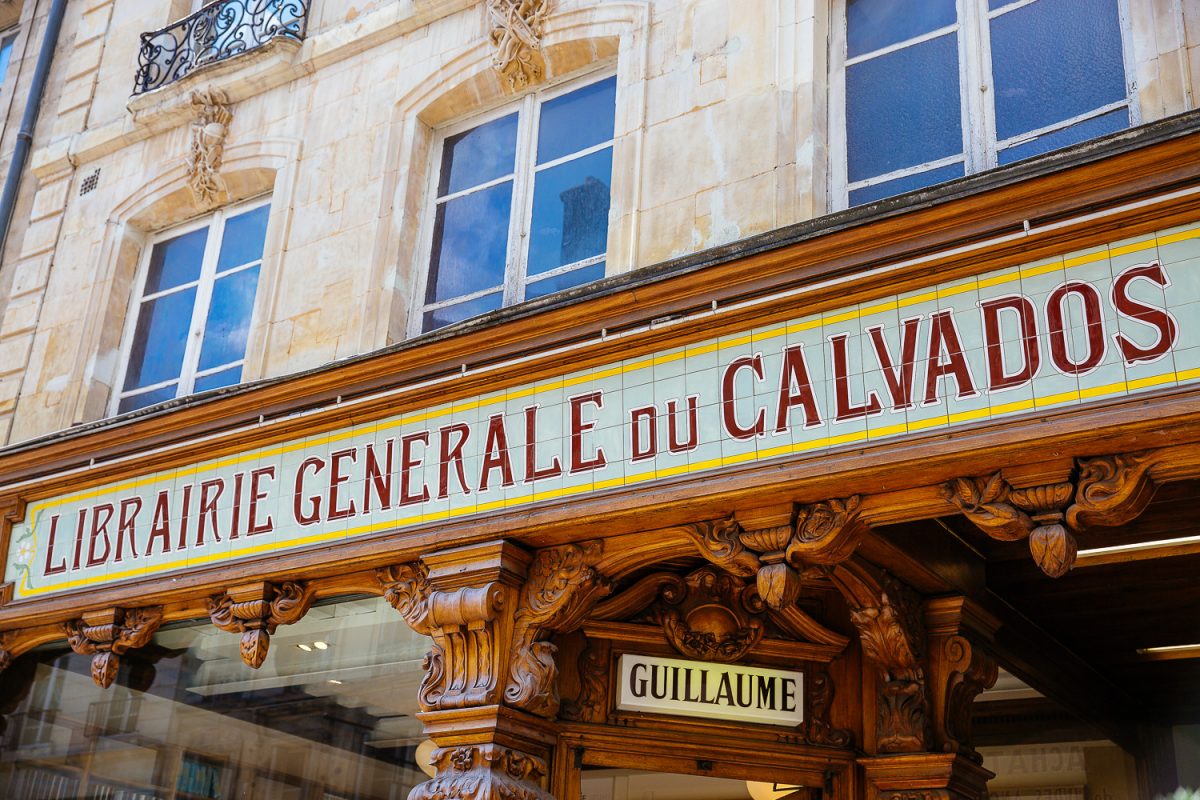 Librairie du Calvados rue Saint Pierre à Caen
