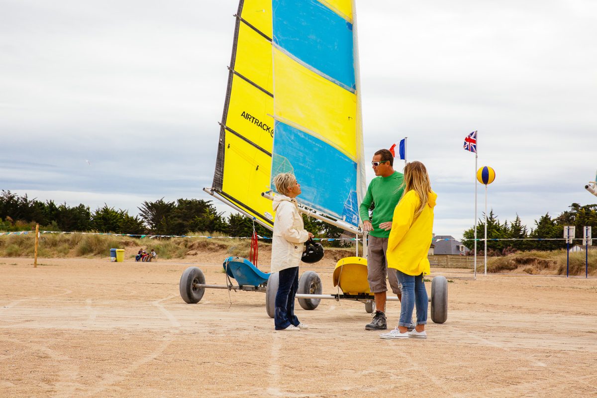 école de char à voile OCEAN Ouistreham
