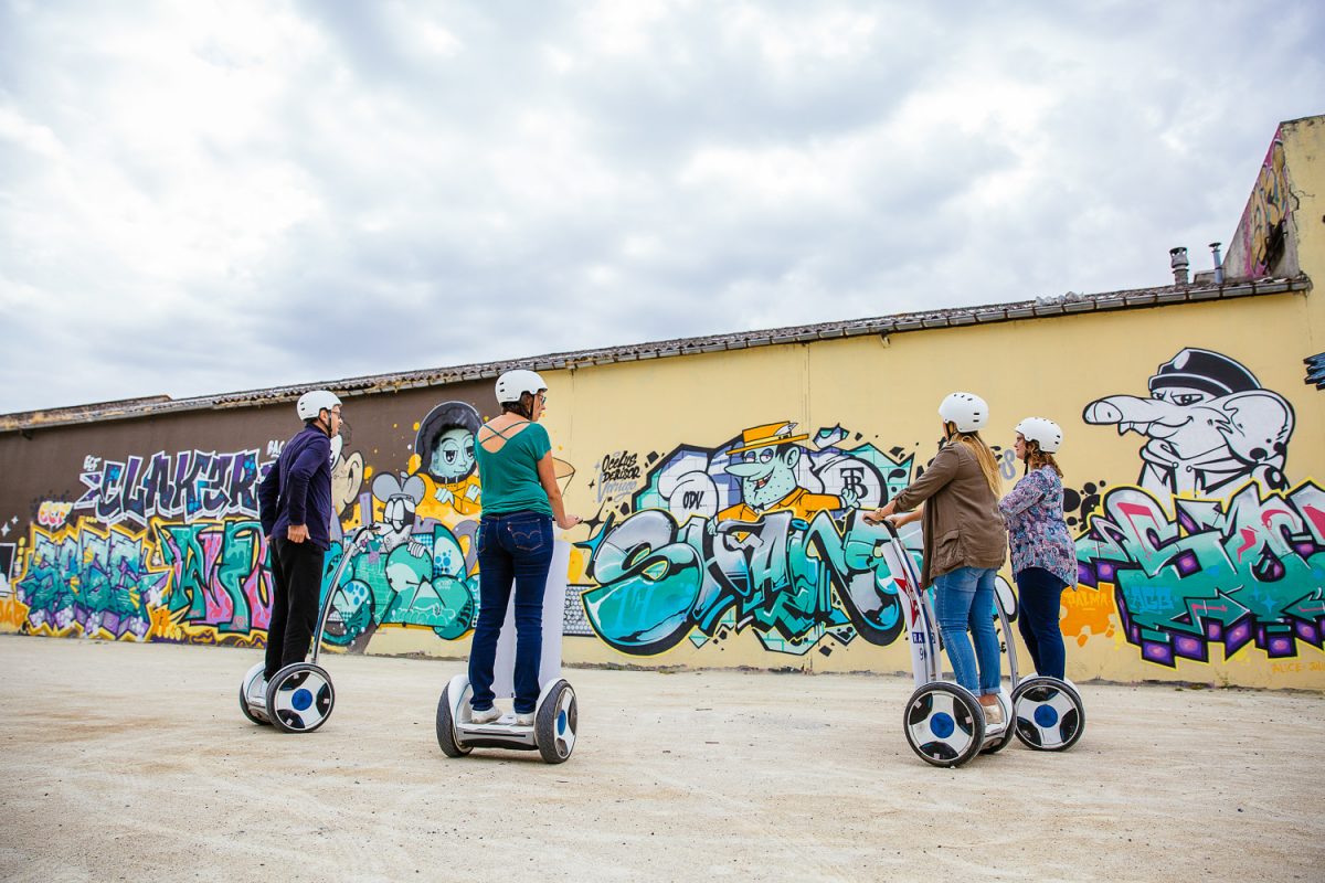 Balade Street Art en Gyropode avec Com On Gyro