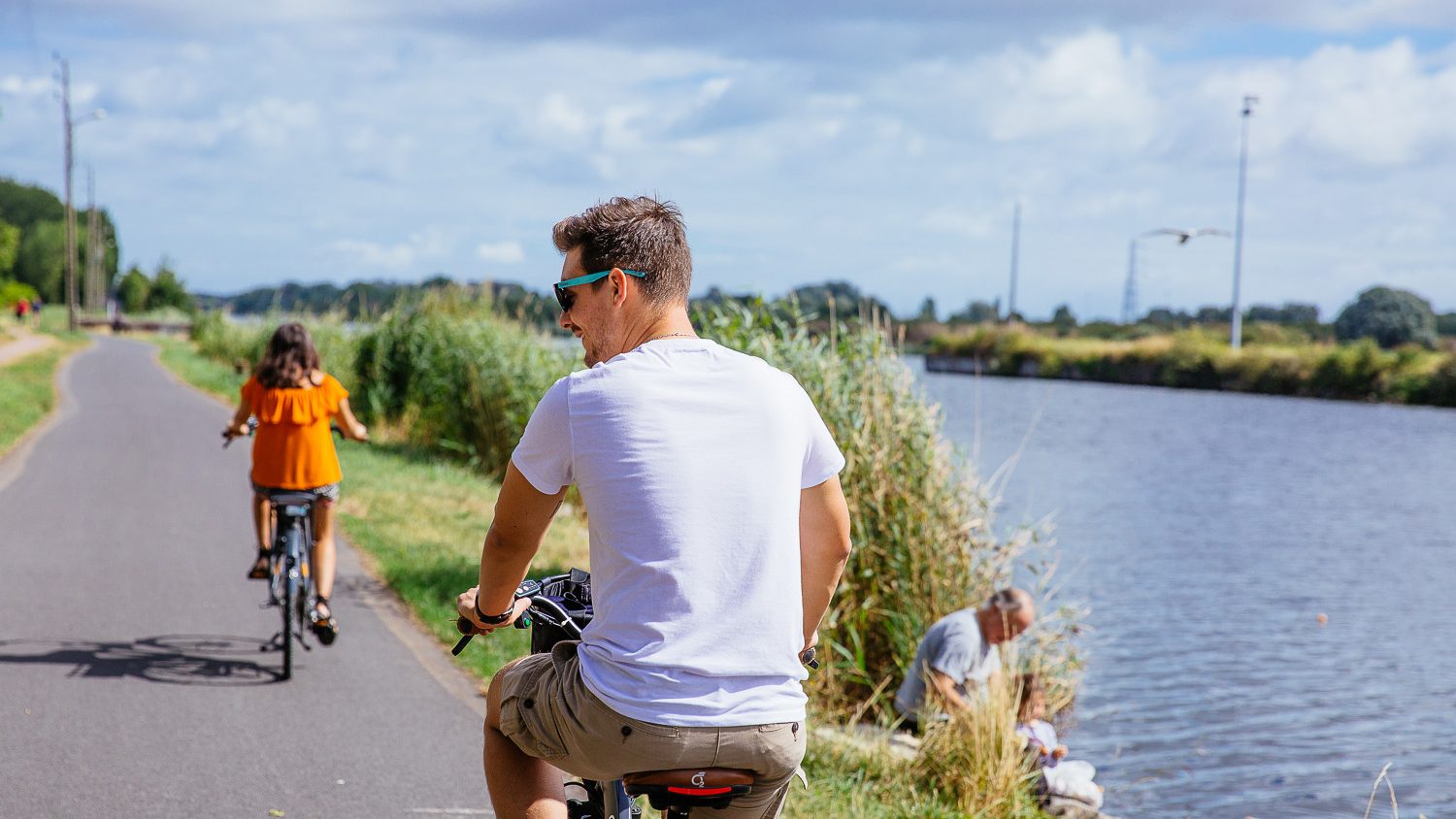 Une journée à vélo sur la voie verte de Caen à Ouistreham