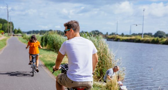 Une journée à vélo sur la voie verte de Caen à Ouistreham