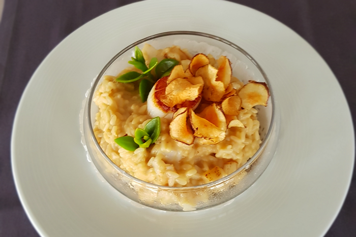Risotto de Saint Jacques