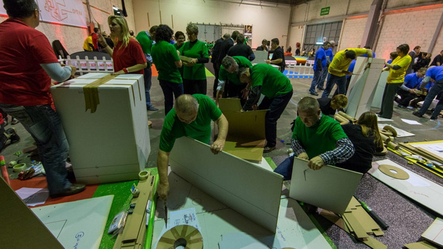 team building construction / sensoriel / digital