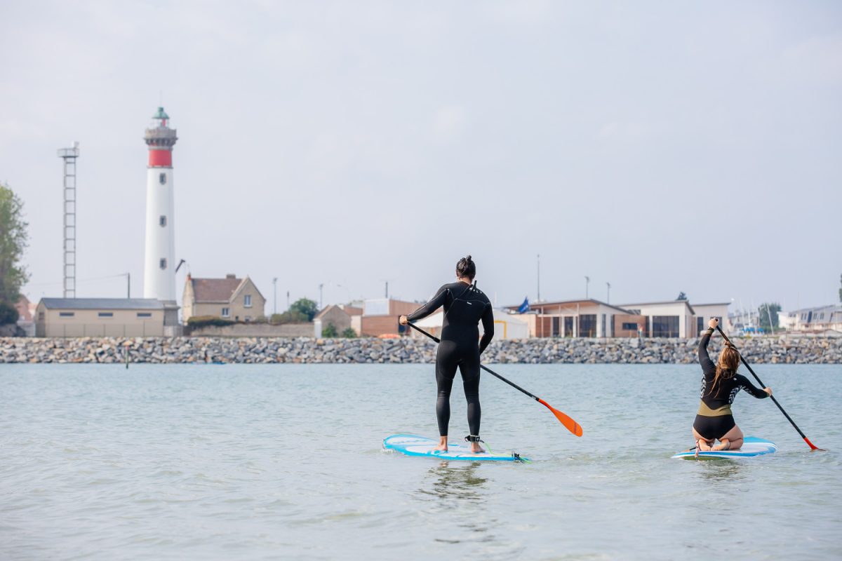 Paddle à Ouistreham