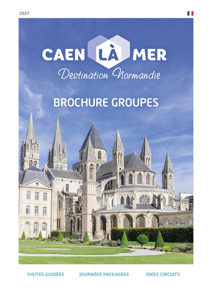 Couverture Brochures Groupes Caen la mer 2027