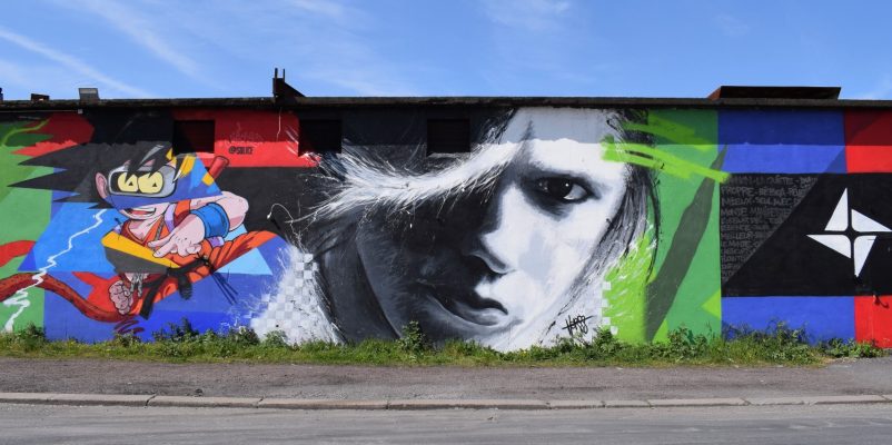 Le street art à Caen la mer