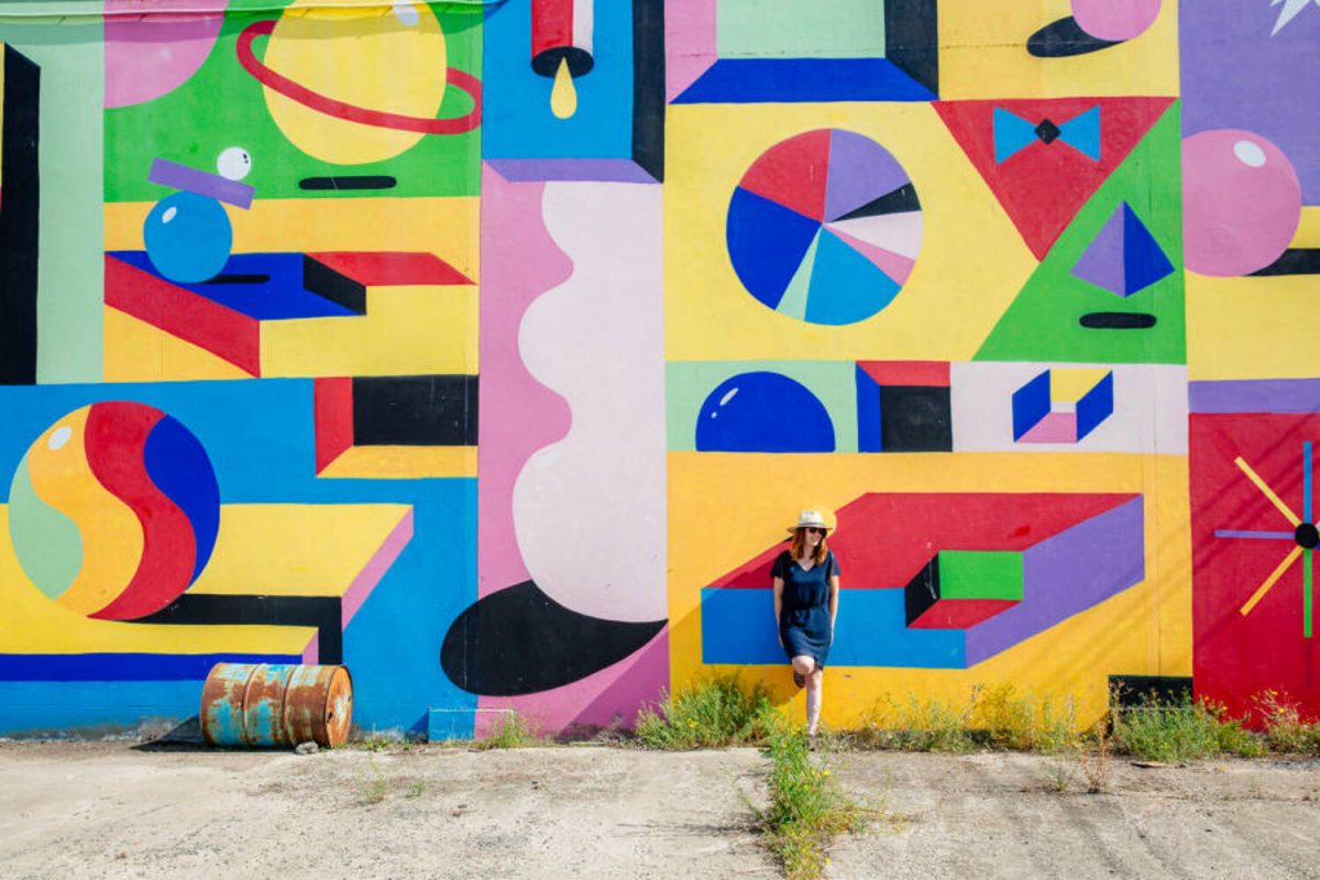 Fresque Street Art Presqu'ile