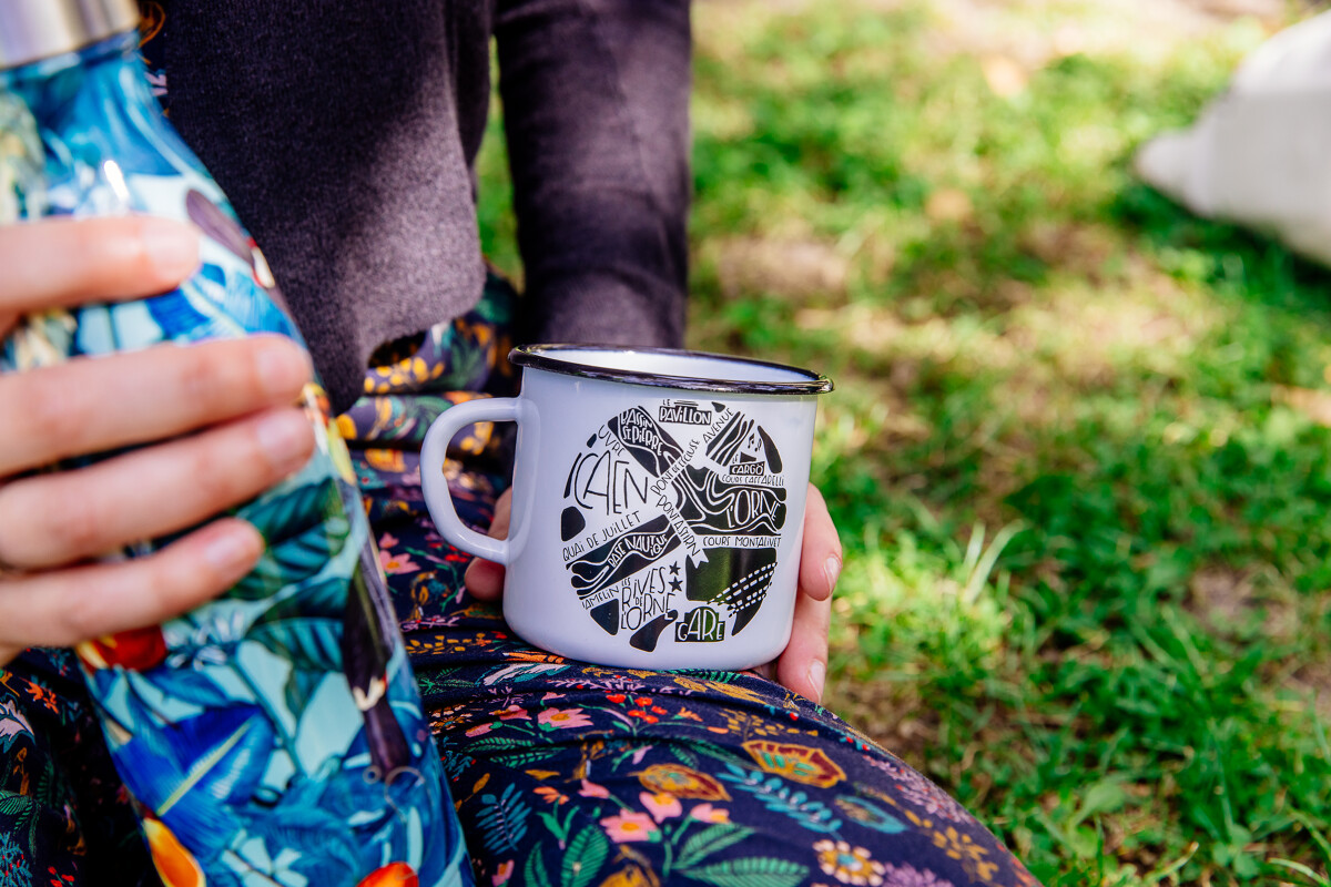 Mug souvenir de Caen