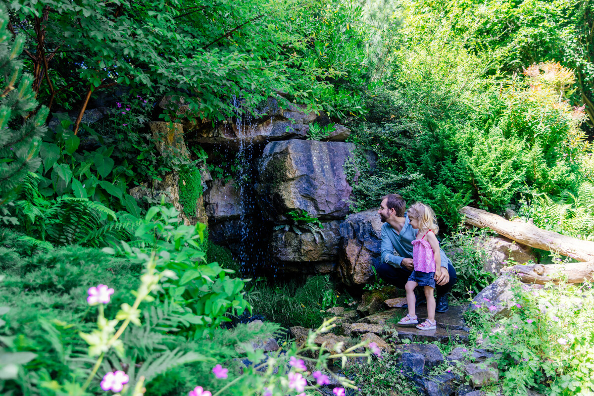 Le jardin des plantes à Caen
