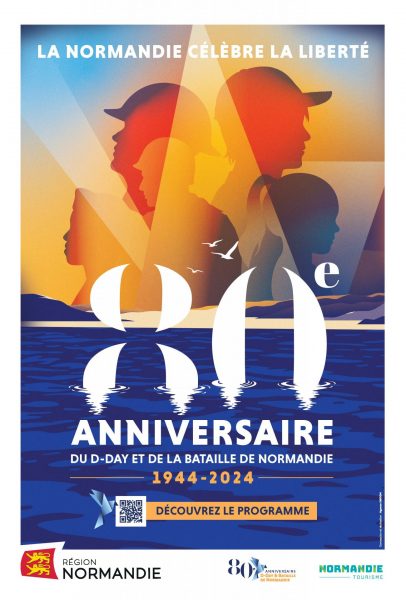 Affiche 80ème anniversaire du Débarquement