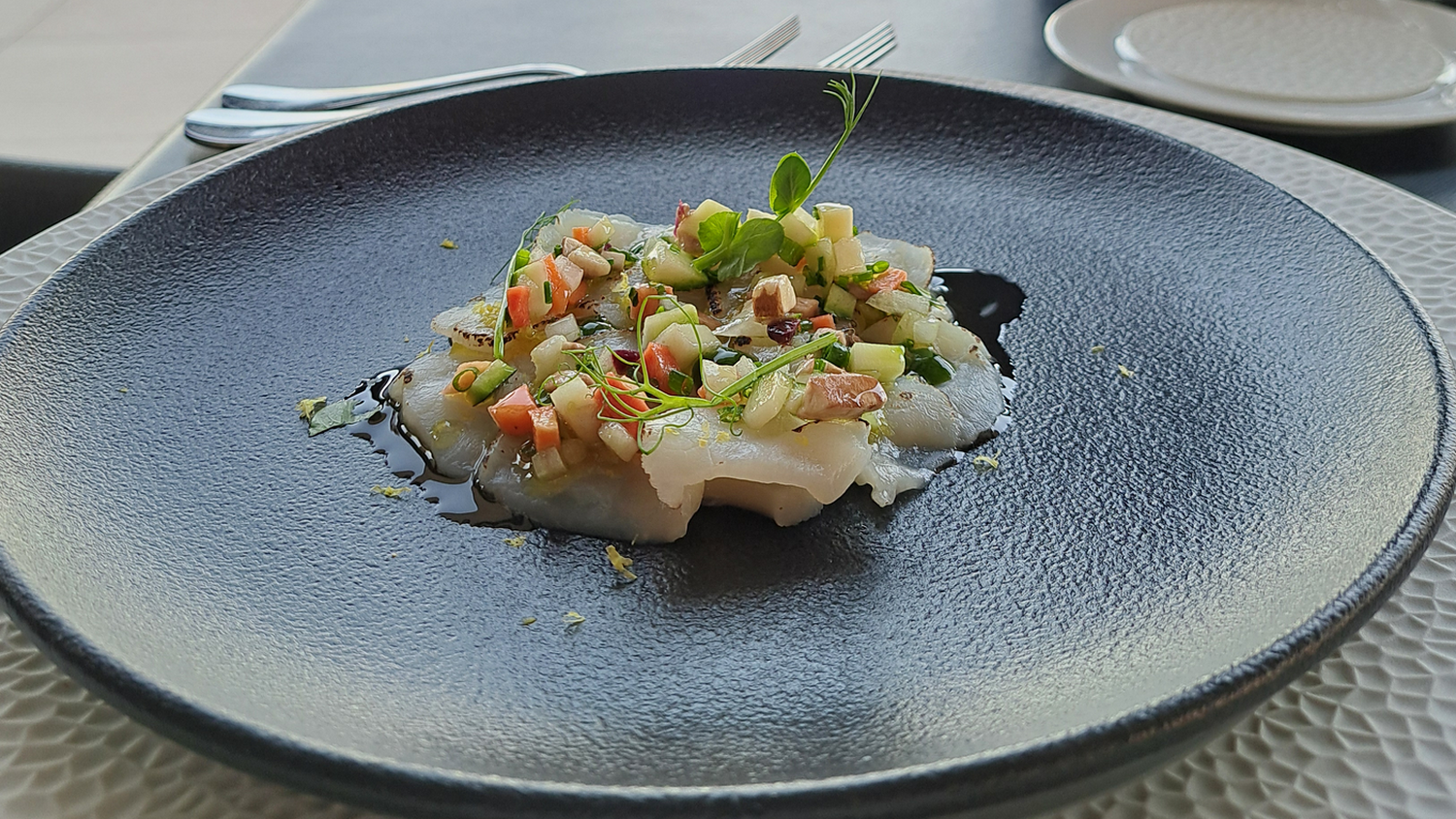 Recette de saison : Carpaccio de Saint-jacques