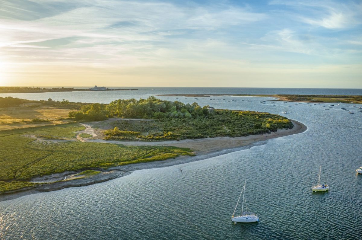 La pointe du siège à Ouistreham