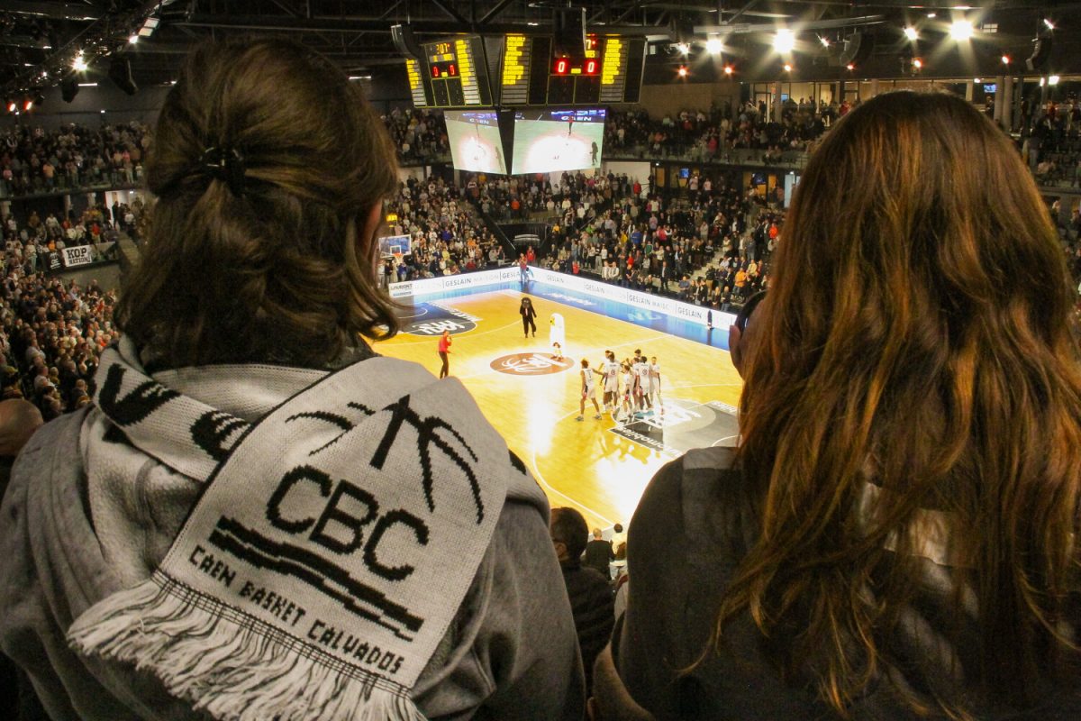 Match de Basket avec le CBC au Palais des Sports de Caen