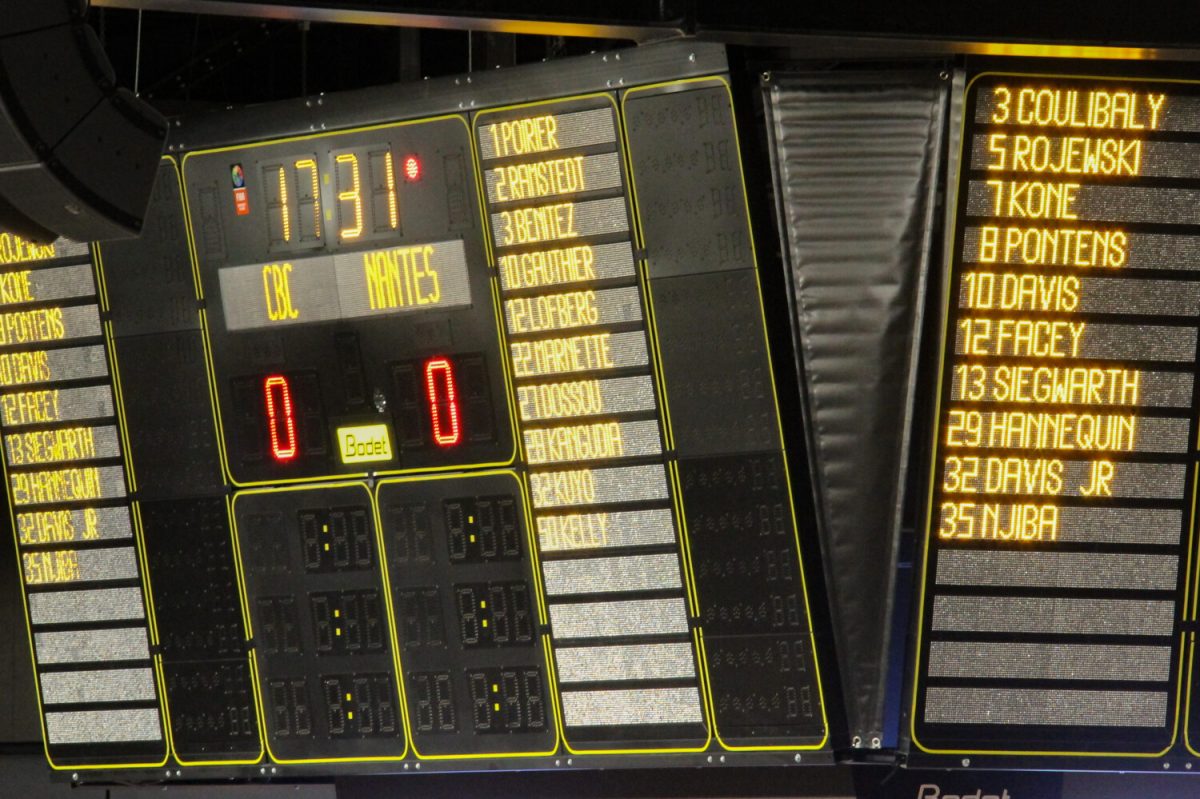 Match de Basket avec le CBC au Palais des Sports de Caen