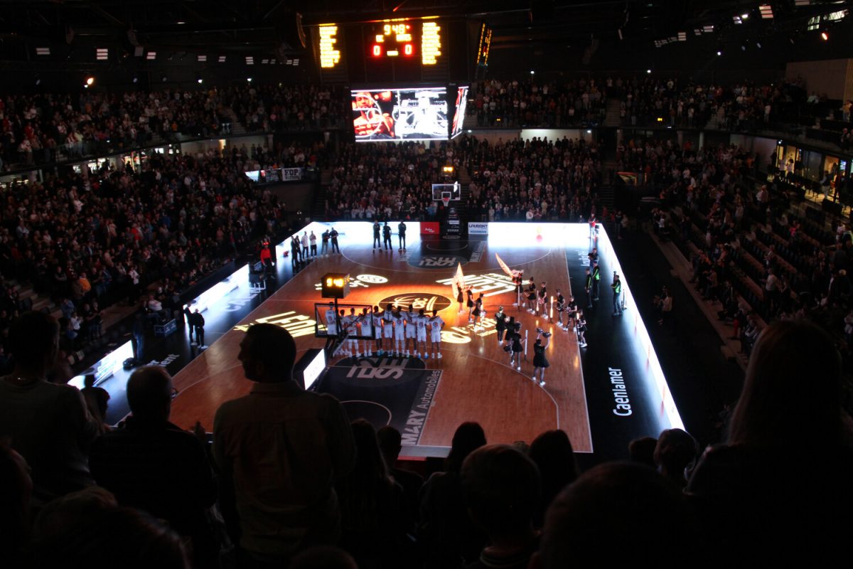 Match de Basket avec le CBC au Palais des Sports de Caen