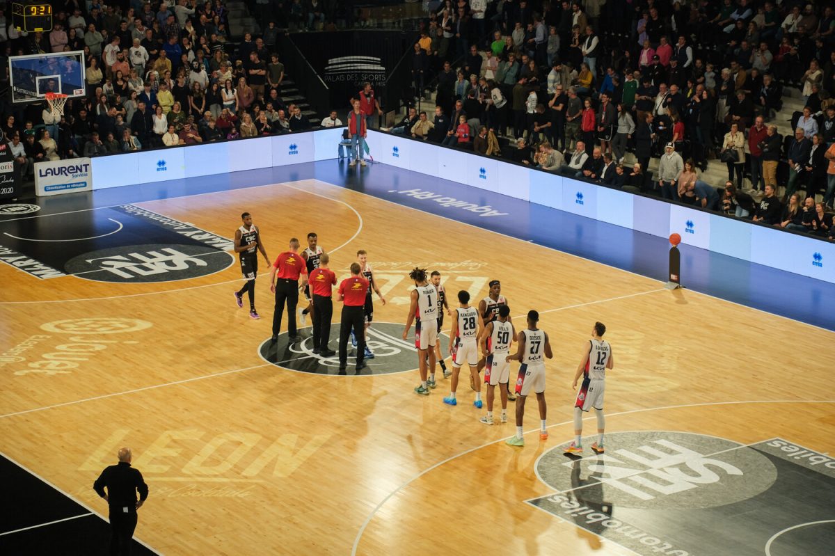 Match de Basket avec le CBC au Palais des Sports de Caen