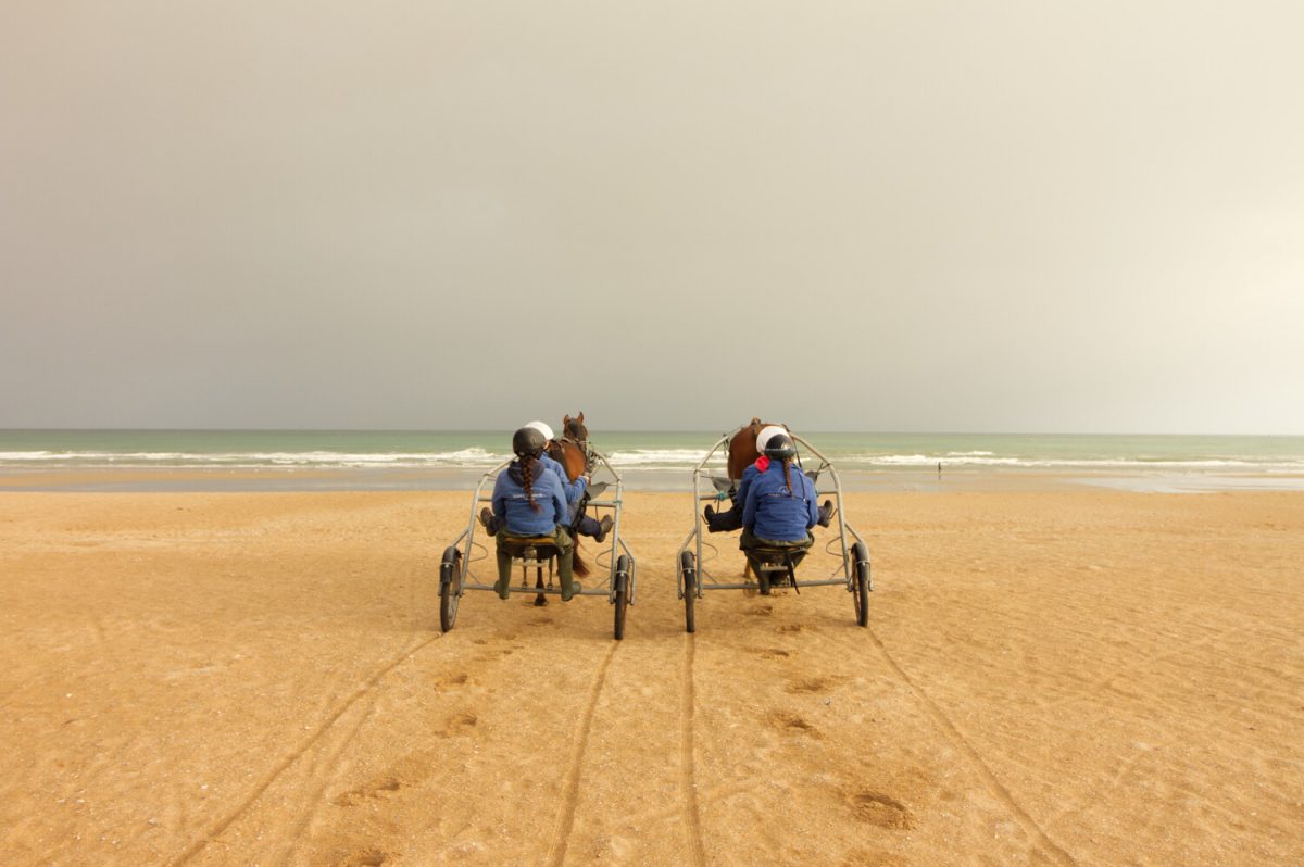 Baptême en Sulky à Ouistreham avec Sulky Passion