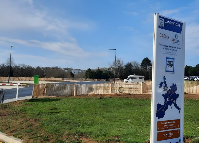 Aire de camping cars de Caen