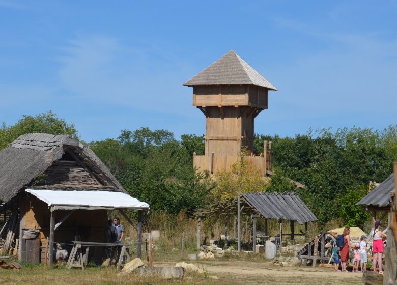 Le château à motte.