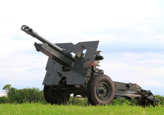 Canon 25 pounder – MUSÉE DE LA BATTERIE DE MERVILLE 14