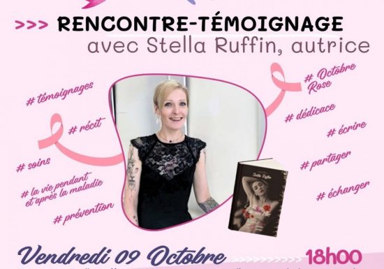 RENCONTRE TEMOIGNAGE avec Stella RUFFIN, autrice