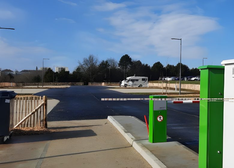 Aire de camping cars de Caen