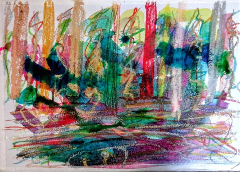 techniques mixtes (pastels, encres)