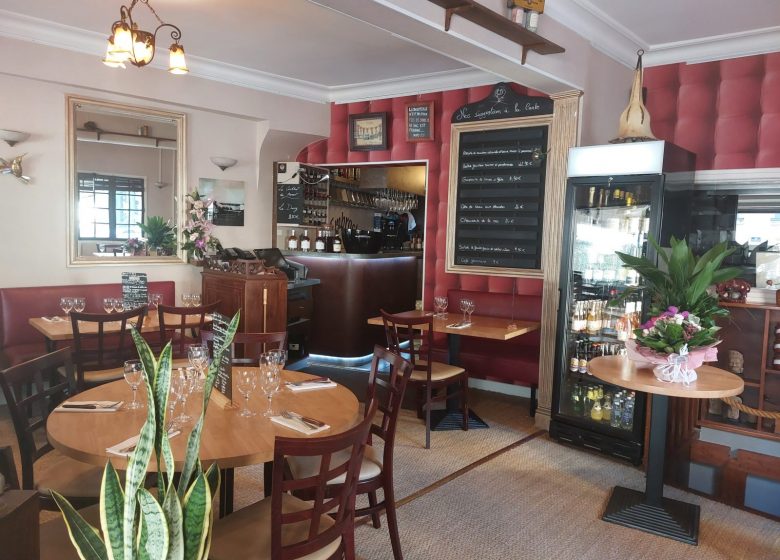 Salle du restaurant L'Embroche à Caen en Normandie