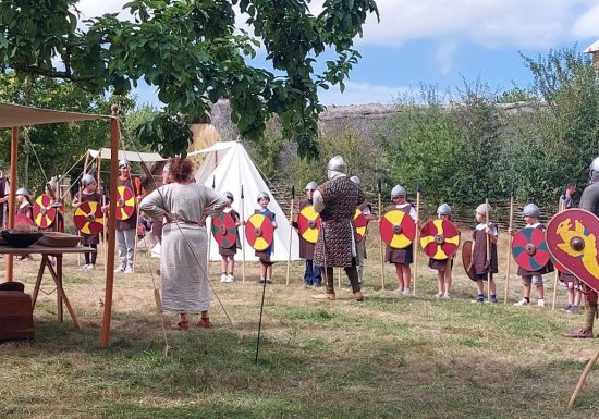 L&rsquo;entrainement des petits chevaliers