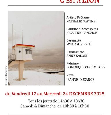 Les Amis de la Galerie de Lion Art et d’Essais présente: c’est pas loin c’est à Lion