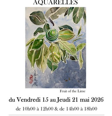 Exposition d&rsquo;aquarelles – Eloa