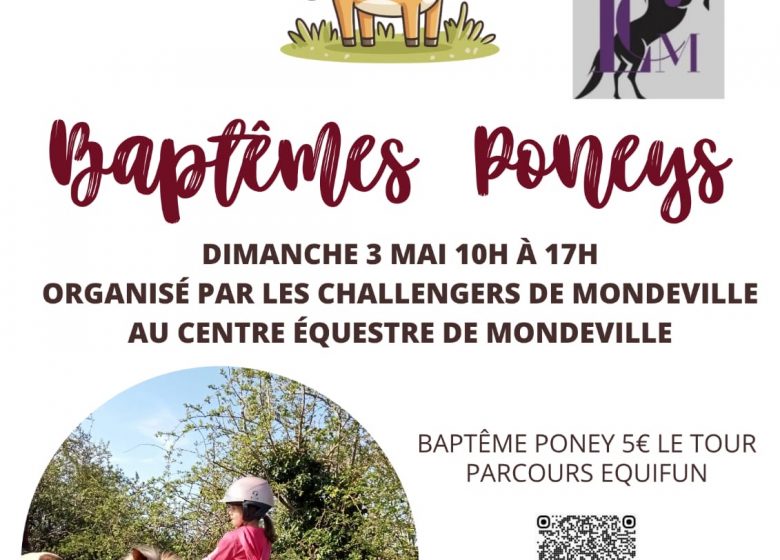 Baptême poney