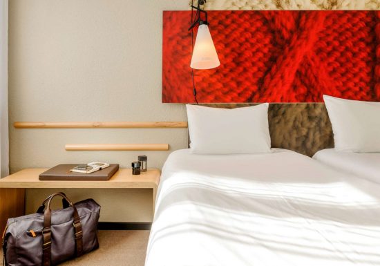 Chambre à deux lits