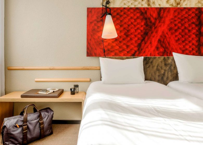 Chambre à deux lits