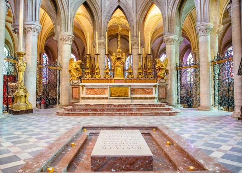 Choeur de l'abbatiale Saint Etienne, Abbaye aux Hommes, Hôtel de ville de Caen