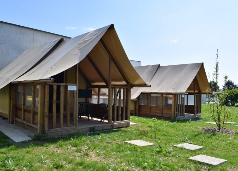 Cabane d'étape à Colleville Montgomery en Normandie