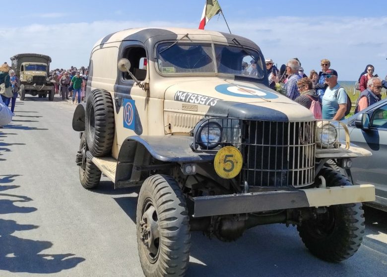 Defile de voitures – Dday