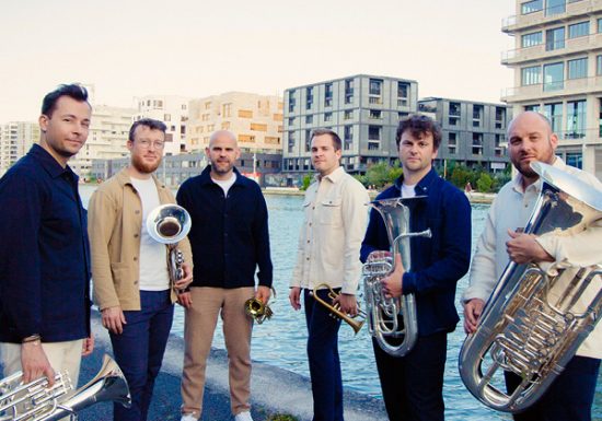NO SLIDE brass sextet
