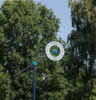 Objectif lune – Thomas Larbain – Hérouville-Saint-Clair (œuvre du Millenaire 2025)