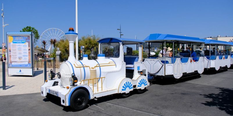 Petit train touristique de Ouistreham Riva-Bella