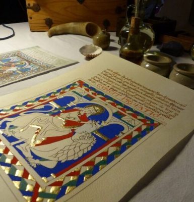 Démonstration d&rsquo;enluminure, de calligraphie et de tissage | Journées du Patrimoine