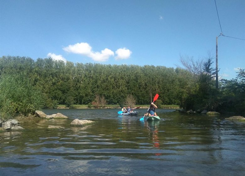 A la découverte du canal de Caen en kayak avec le HCCK