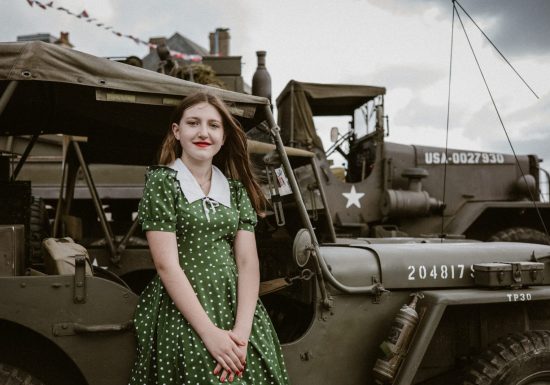 Exposition de véhicules militaires et civils
