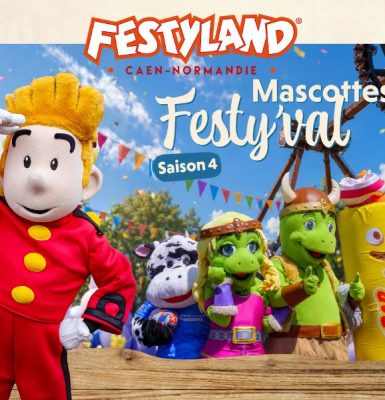 MASCOTTES FESTY&rsquo;VAL À FESTYLAND